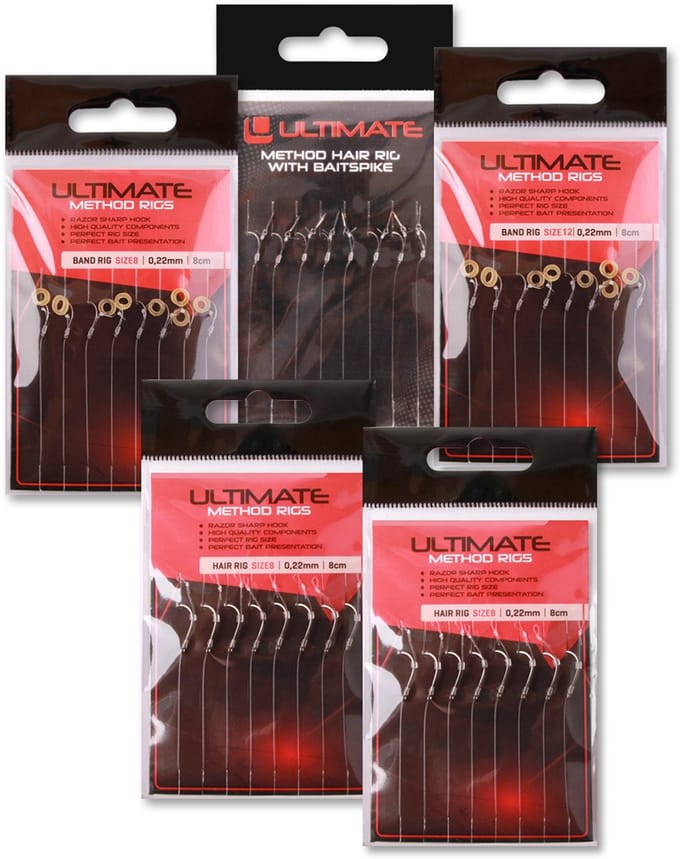Ultimate Method Feeder Rig Pack (40pcs) - Witvis Onderlijn