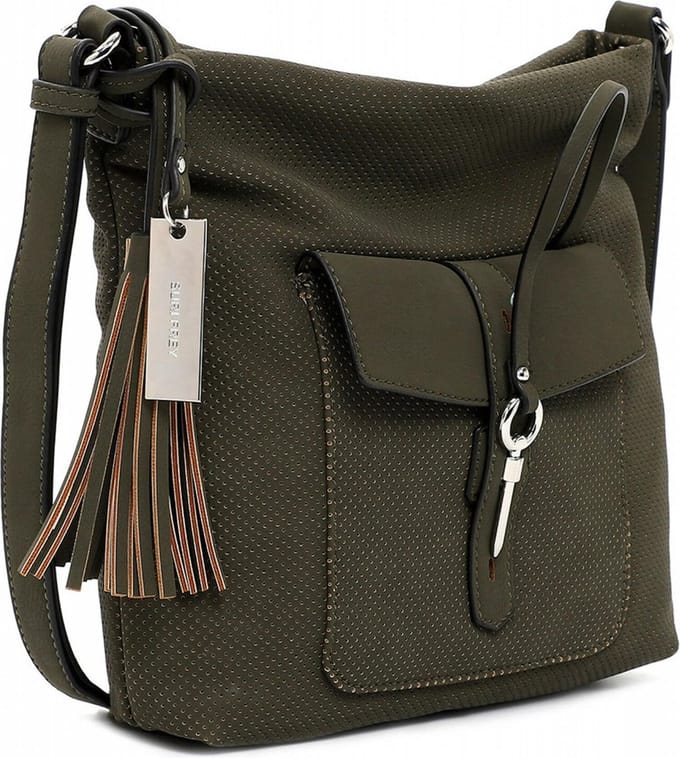 SURI FREY Schoudertas Romy-Kay Crossbody Bag Fango Groene