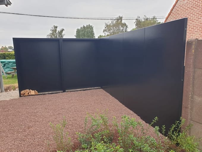 Gerofence Aluminium schutting 50 x 5 x 180 cm Geroba
