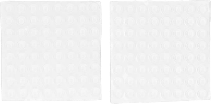 Deurstopper - Muurbeschermer - Bescherming Muren - Zelfklevend - 128 Stuks - Transparant
