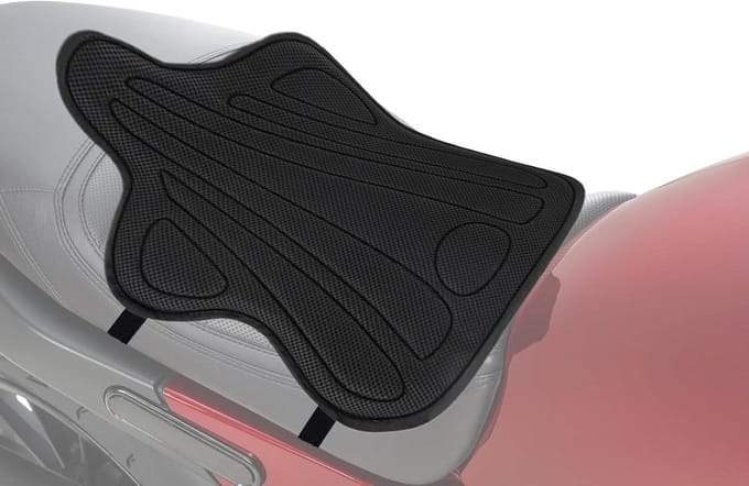 Zitkussen Motor - Comfort Kussen - Lange Afstanden - Ademend Ontwerp - Universeel - Zwart