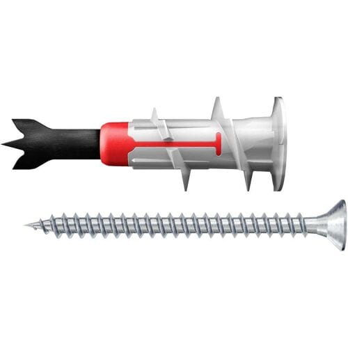 Fischer Gipsplaatplug Duoblade Nylon - Diam. 8 Mm - 6 Stuks