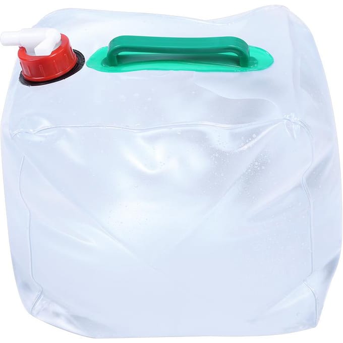 Opvouwbare Drinkwaterzak voor Buiten Watercontainer voor Kamperen (10L) white
