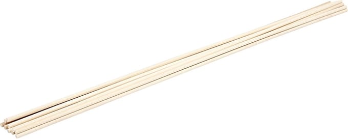 Bloemstokken, L: 60 cm, d 6 mm, 10 stuk/ 1 doos