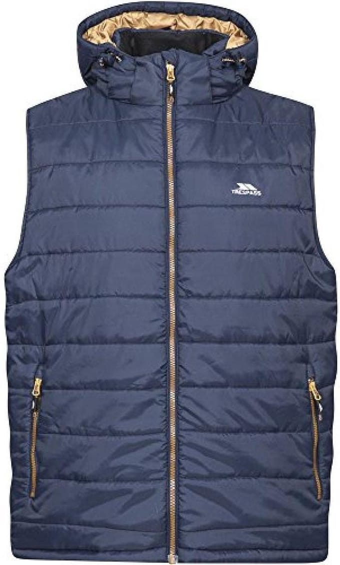 Trespass-vest Franklyn - Gewatteerd herenvest Navy