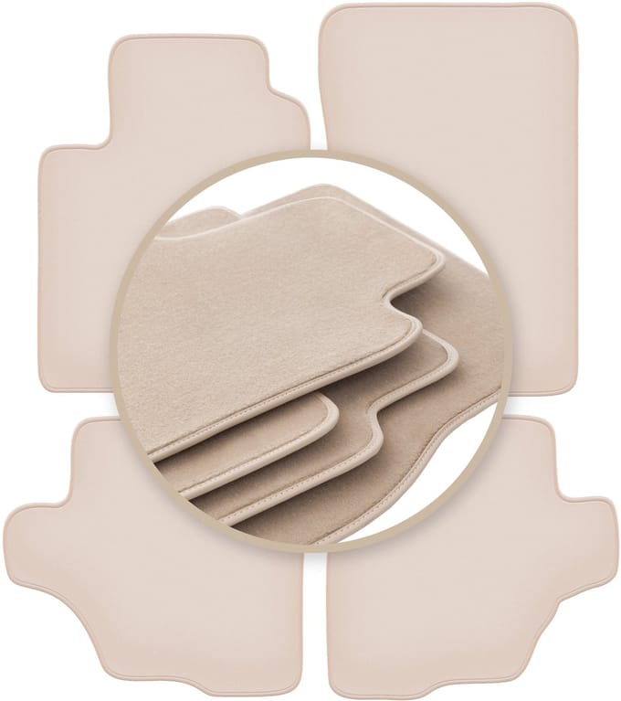 PREMIUM beige matten voor: Suzuki Granr Vitara I 3-deurs 1998-2005