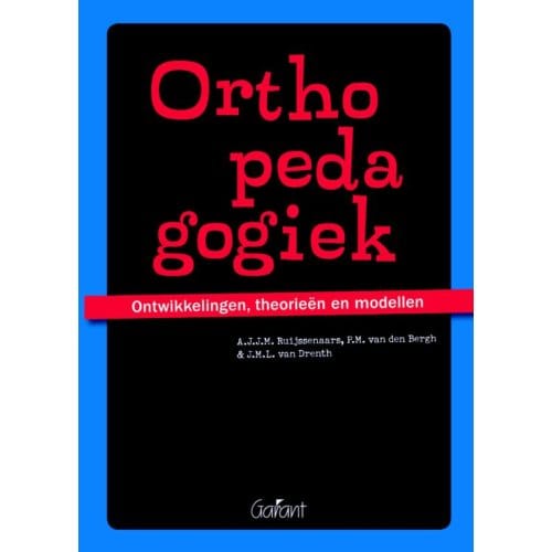 Orthopedagogiek. - Kop-Serie - A.J.J.M. Ruijssenaars