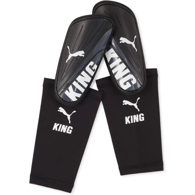 Puma King Sleeve scheenbeschermers zwart - Maat L