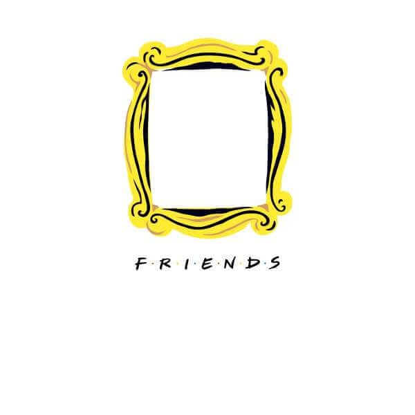 Friends Frame trui - Wit - S