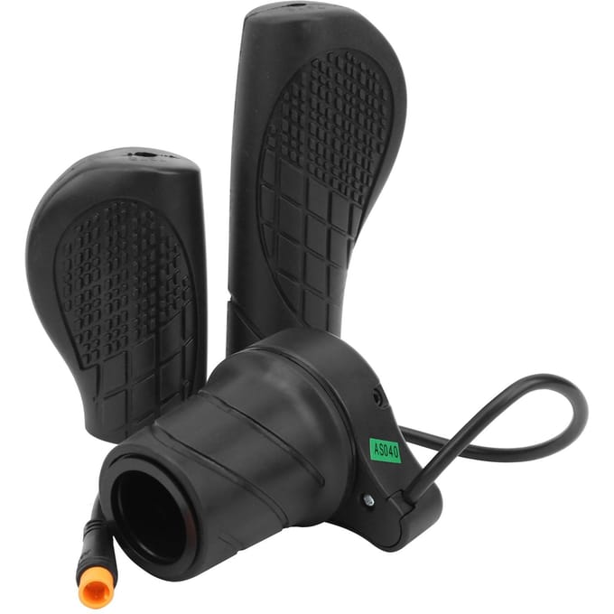 Poignée d'accélérateur demi-poignée étanche pour VTT, pièce électrique modifiée 76x black