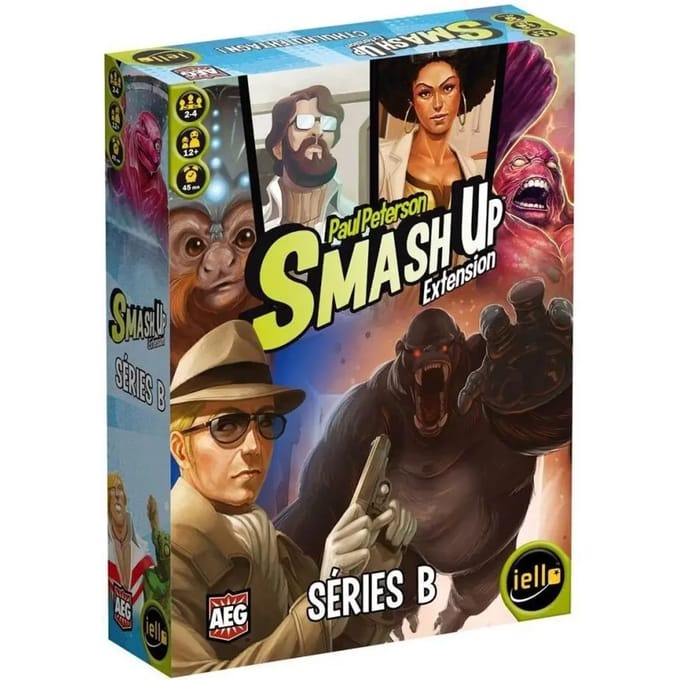 Bordspellen ext.3 IELLO Smash Up - Série B