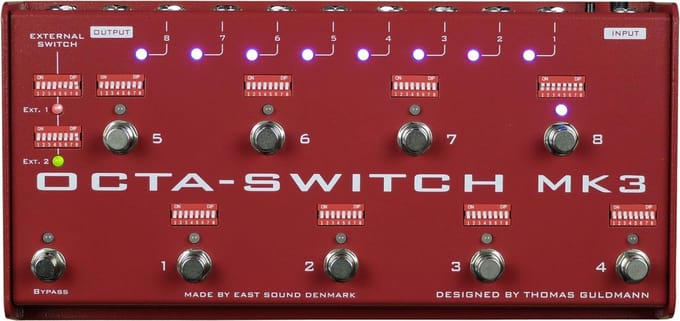 Carl Martin Octa-Switch MK3 programmeerbare switcher