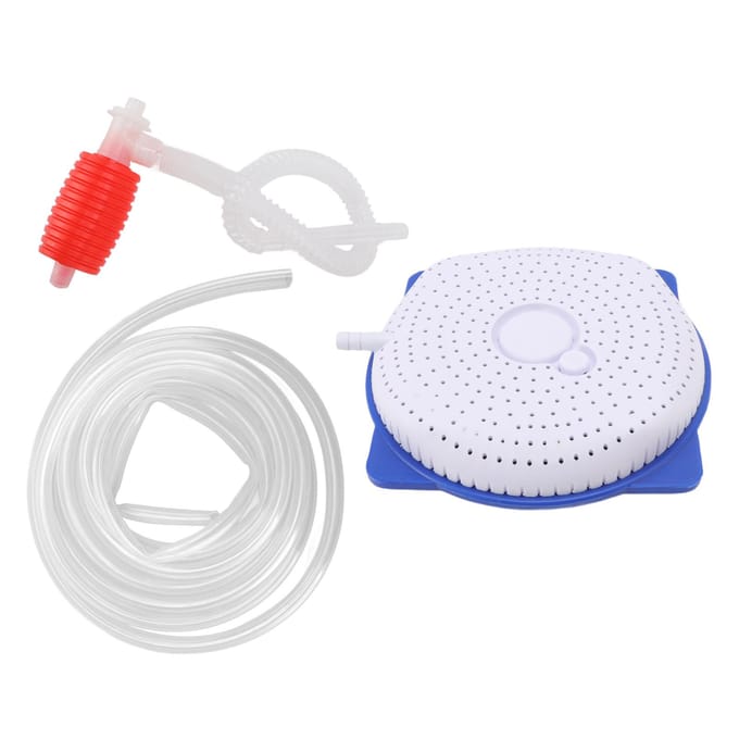 Zwembadafdekking Afvoer Draagbare Automatische Water Sifon Pomp voor Zwembadaccessoires white
