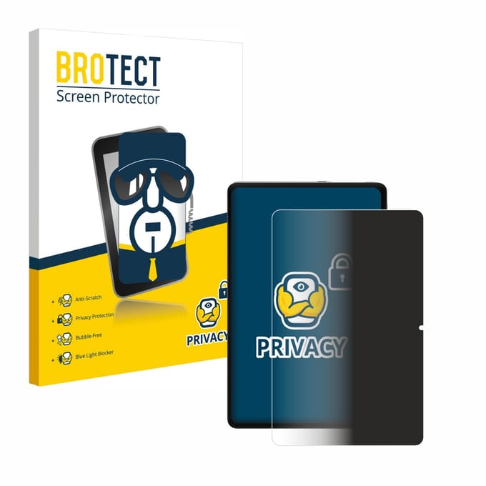 BROTECT - privacy screenprotector voor Xiaomi Redmi Pad Pro / 5G - Folie Beschermfolie Blauwlichtfilter