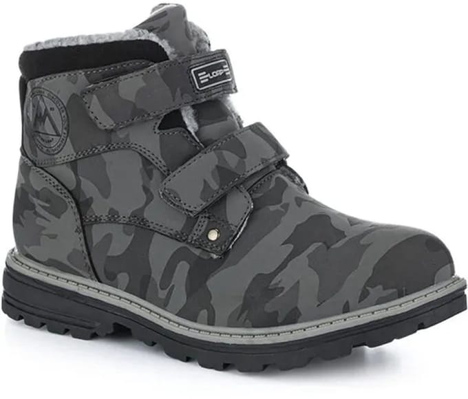 Kinderwinterlaarzen Loap Sonor Grijs - 32