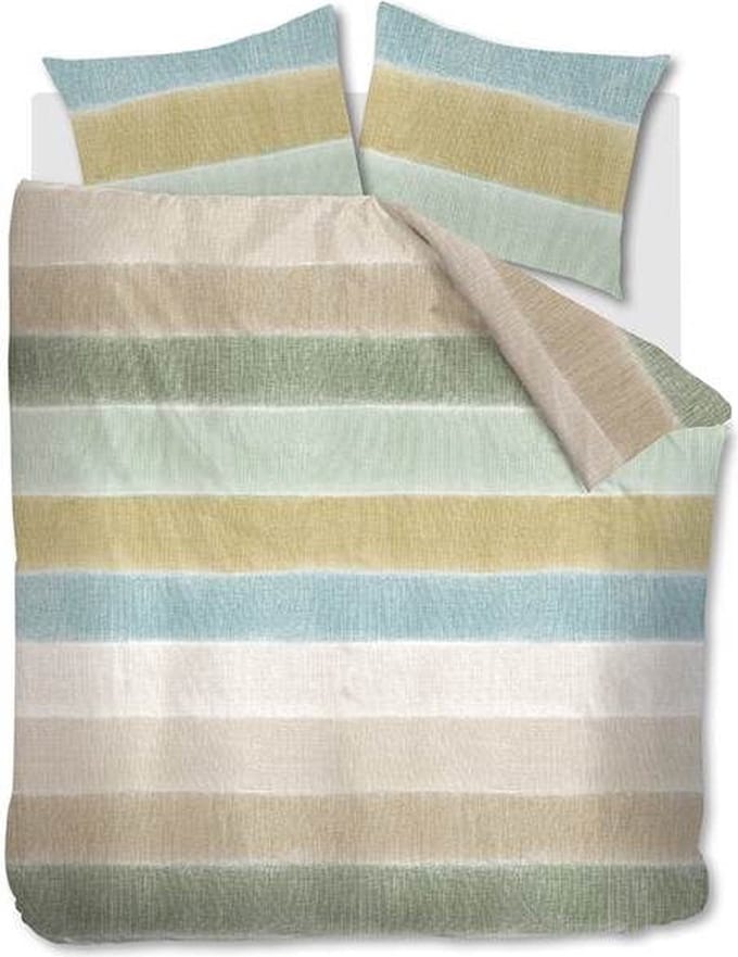 Ariadne at Home Soft Linen dekbedovertrek - Lits-Jumeaux - 240x200/220 - Groen