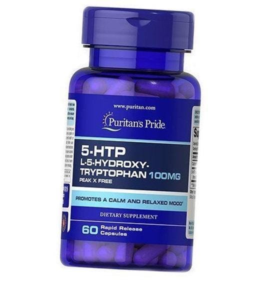 Puritan's Pride - 5-HTP 100 mg (Griffonia Simplicifolia) 60  Capsules
