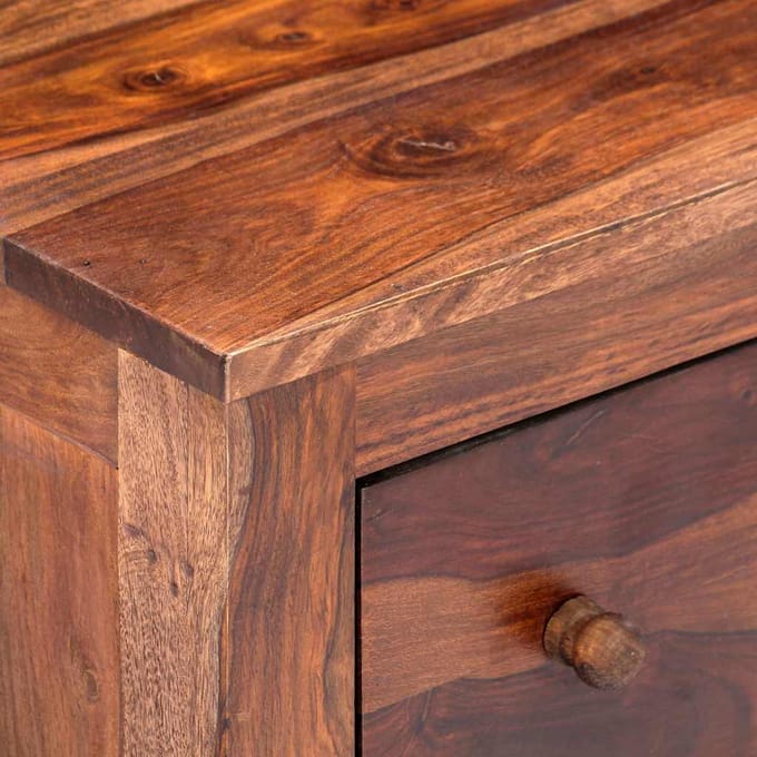 vidaXL Salontafel 90x50x30 cm massief acaciahout