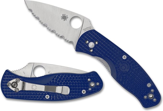Spyderco Zakmes Persistence Lightweight Blue CPM S35VN SE
