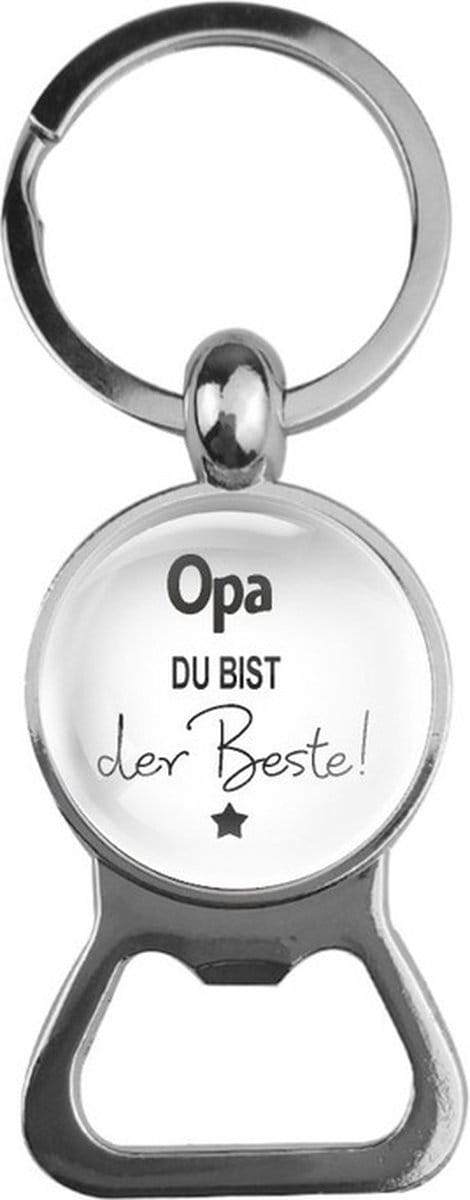 Bieropener Glas - Opa Du Bist Der Beste