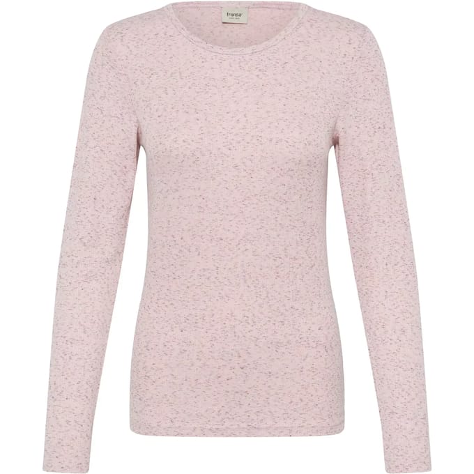Dames-T-shirt met lange mouwen fransa Javina 1