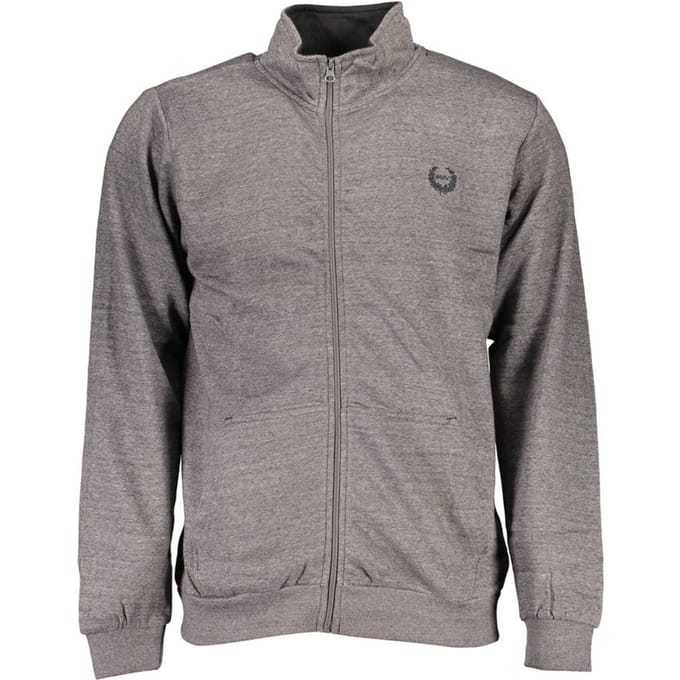 Gianmarco Venturi Grijze Polyester Sweatshirt voor Mannen