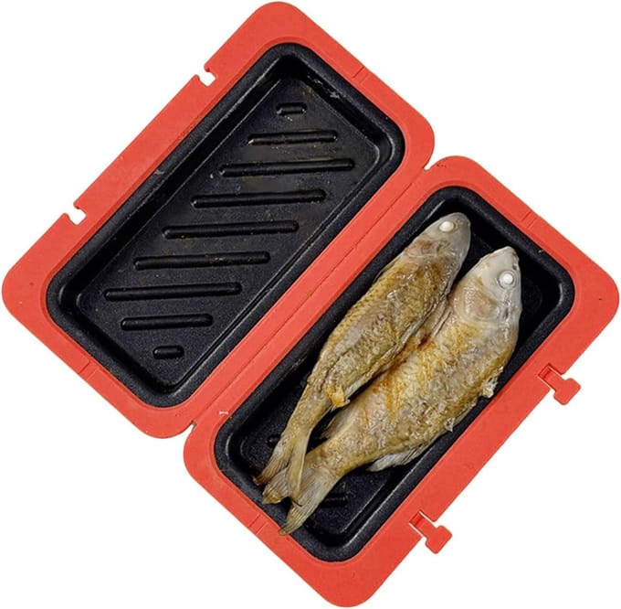 Sandwichmaker - Wafelpers - Snelle Maaltijden - Magnetron Verwarming - Compact Ontwerp - Rood