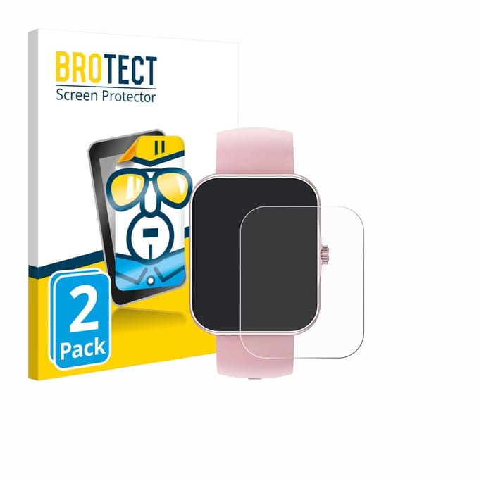 BROTECT - Screenprotector voor Ucani S80K 1.83" - Folie Beschermfolie transparant 2 Stuks