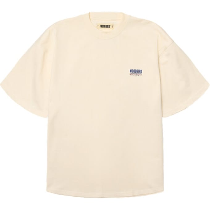 Woodbird Wbbeam cart tee 2626-405 off white
