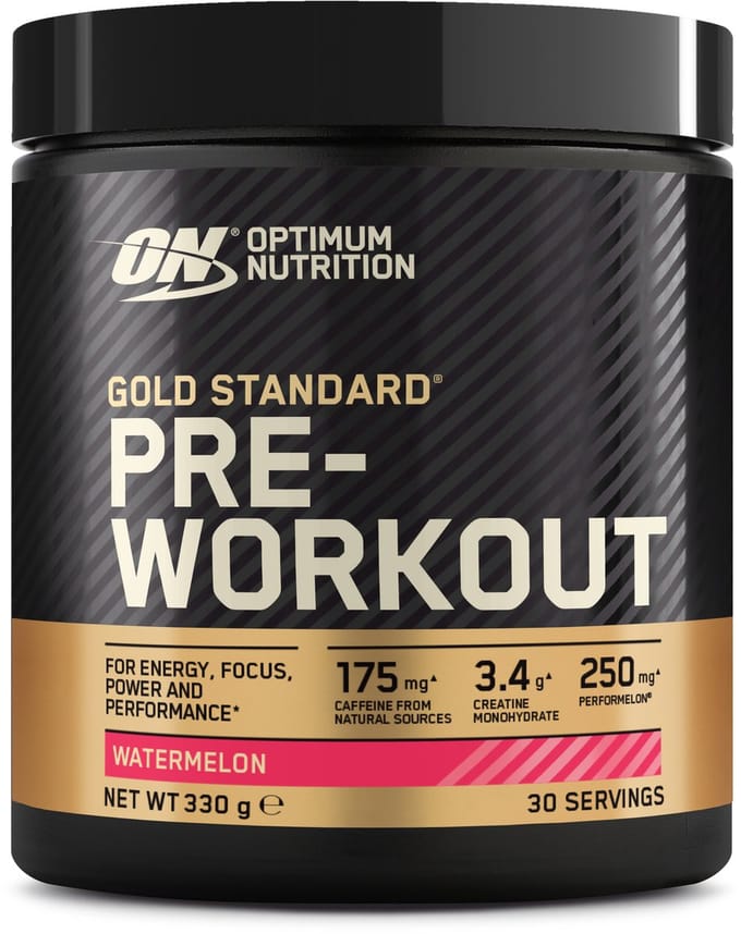 Optimum Nutrition Gold Standard Pre Workout - Watermelon - Pre-Workout - 330 gram (30 doseringen)