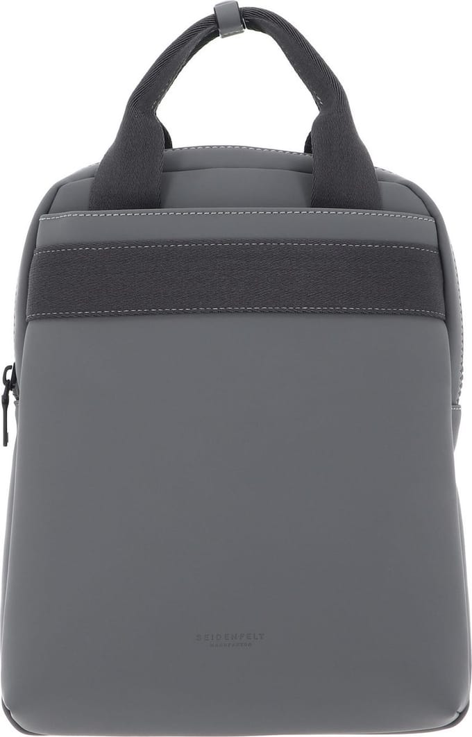 SEIDENFELT MANUFAKTUR Rugzak Bismo Backpack Graphite Grijs