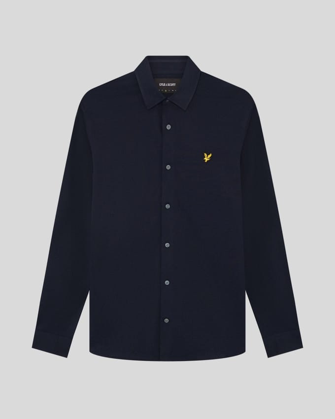 Overhemd Lange Mouw Lyle &amp; Scott LW2407V-Z271 DARK NAVY