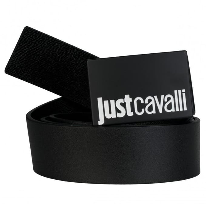 Ceinture homme double face Just Cavalli neuve - Taille: 110 black