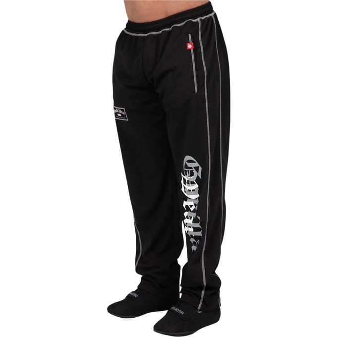 Gorilla Wear Marlow Mesh Pants - Trainingsbroek - Zwart/Grijs - S/M