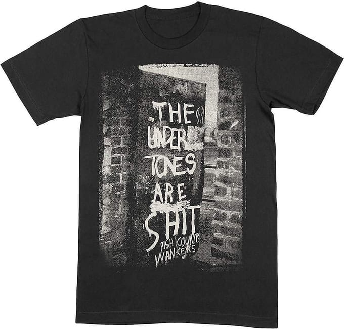 The Undertones - Graffiti Heren T-shirt - XL - Zwart