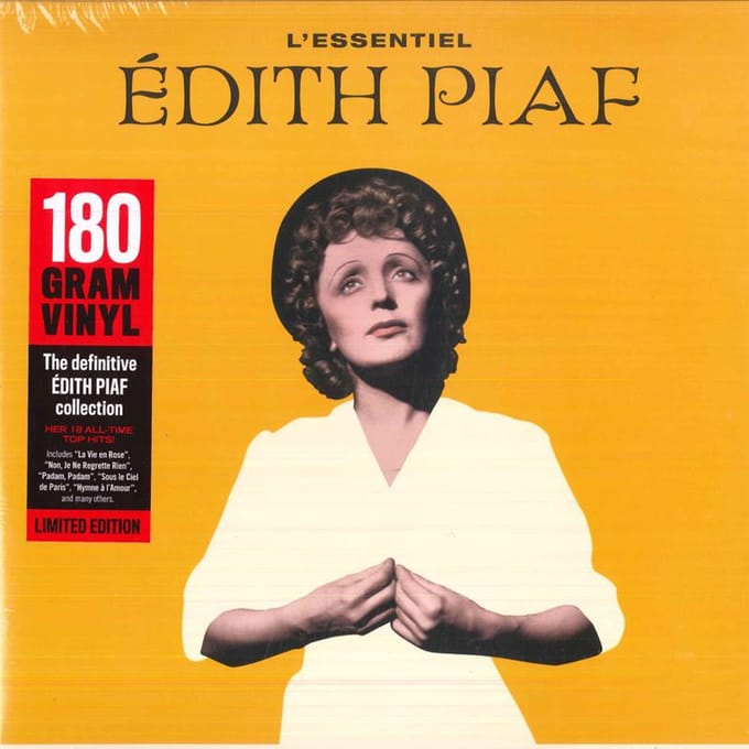 LP Plaat EDITH PIAF - L'Essentiel 490633 French Connecti 2021 Europa Pop white