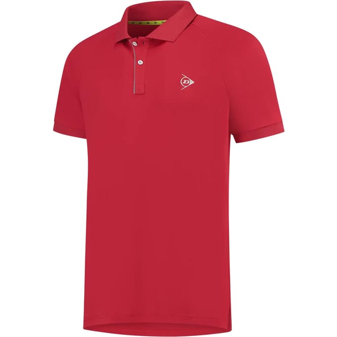 Dunlop Club Polo Heren-Rood