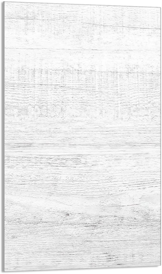 TMK ArtDeko - Snijplank van hardglas - 30x52 cm - Met hout print