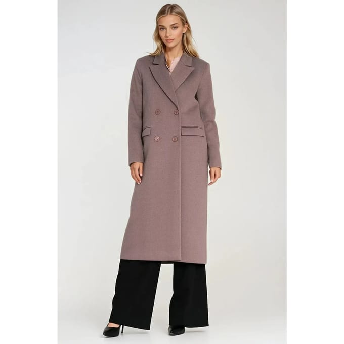 Dames dubbele jas Nife Elegant