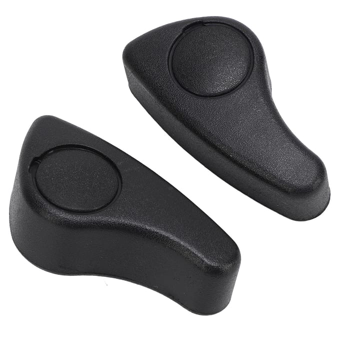 1 Paar Stoelverstelhendel 7701205079 Links Rechts Stoelversteller Handgreep Hendel voor CLIO KANGOO black