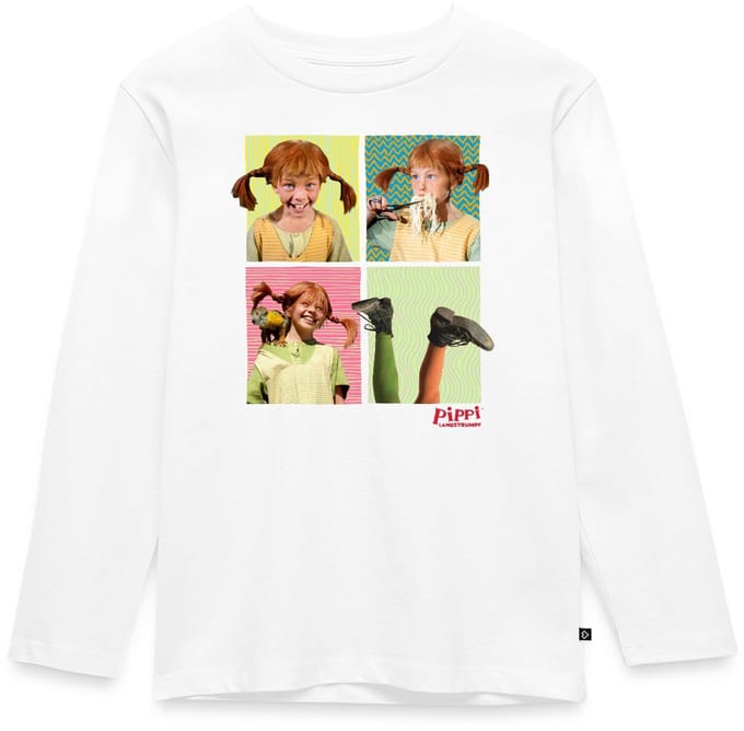 Pippi Langkous Portretten Van Pippi Premium T-Shirt Kinderen