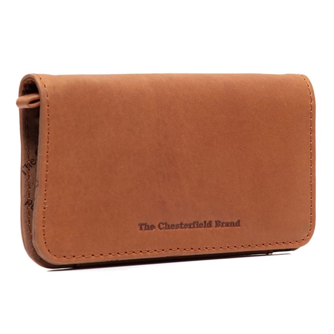 The Chesterfield Brand Maplewood Brillenkoker Leer 3 cm