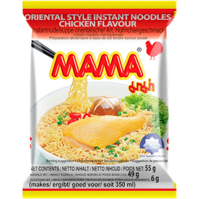 Instant noedels kip