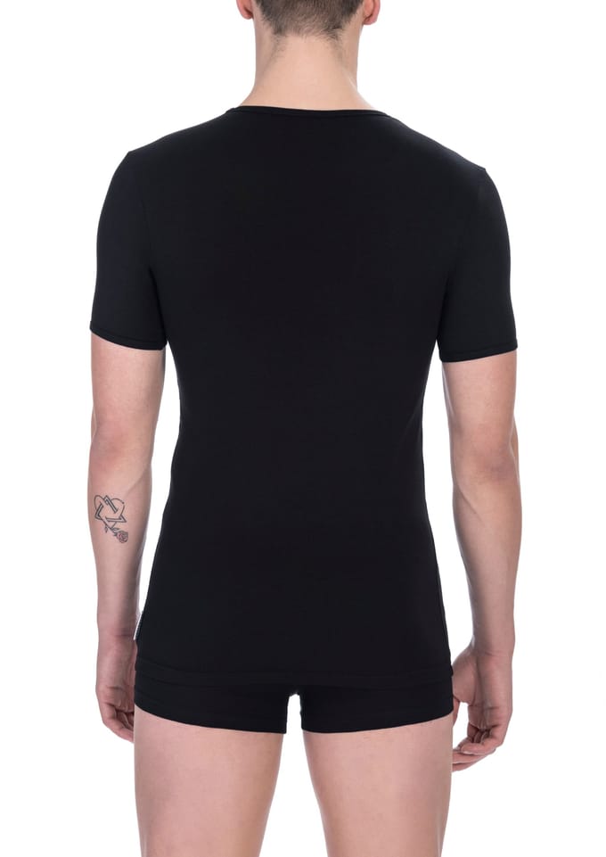 Bikkembergs Zwarte Katoenen T-Shirt