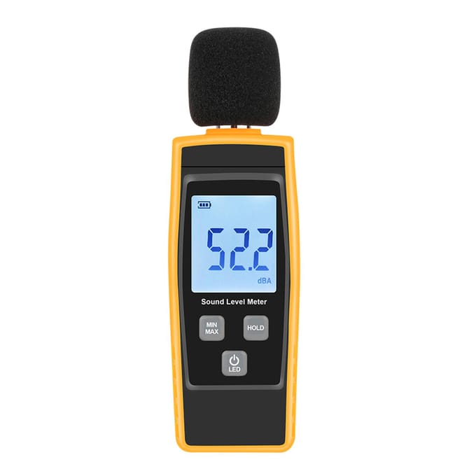 LCD Digitale Geluidsniveaumeter DB Meters 30-130dBA Geluidsvolume Meetinstrument Decibel Monitoring