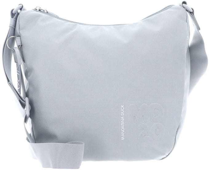 MANDARINA DUCK schoudertas MD20 Crossover Bag Pearl Lichtgrijs