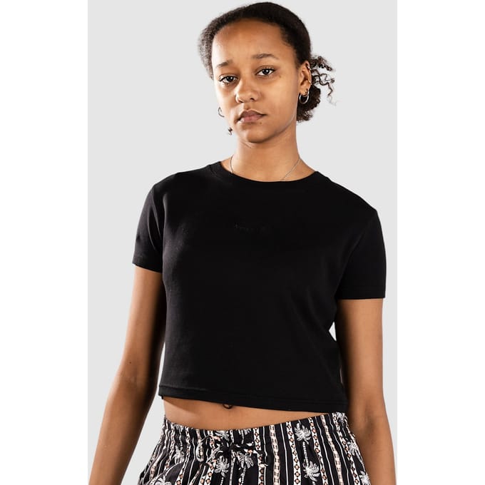 Volcom Volcomstone Tight Crop T-Shirt zwart