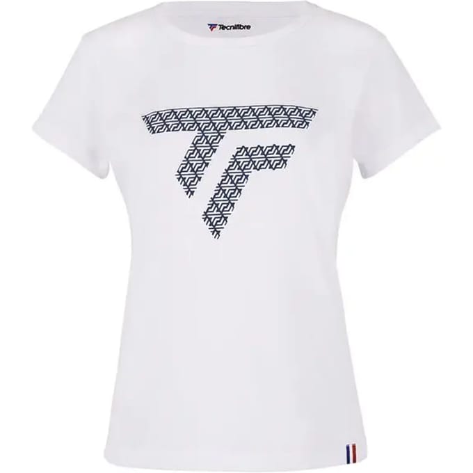Tecnifibre Training T-shirt Met Korte Mouwen Wit L Vrouw
