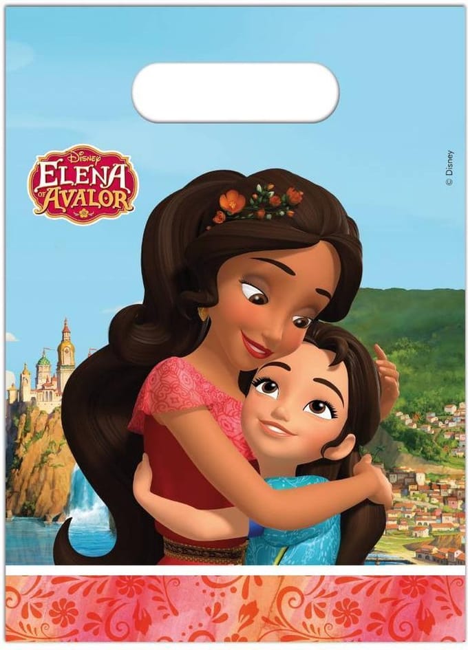 Elena van Avalor Uitdeelzakjes 23x16,5cm 6 stuks
