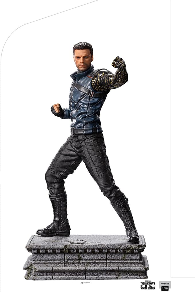Iron Studios The Falcon and the Winter Soldier - Figuur - Bucky Barnes 1/10